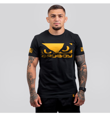 BAD BOY eyes t-shirt - black/gold